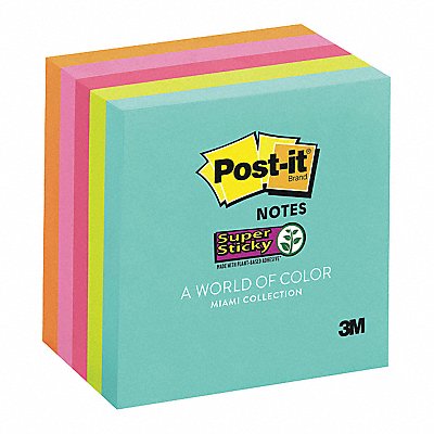 POST-IT 6545SSMIA Notes Post-It Sprstck Miami PK5