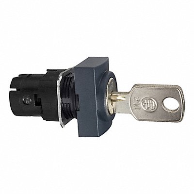 SCHNEIDER ELECTRIC ZB6DGC Keyed Selector Switch Black 2Pos 16mm