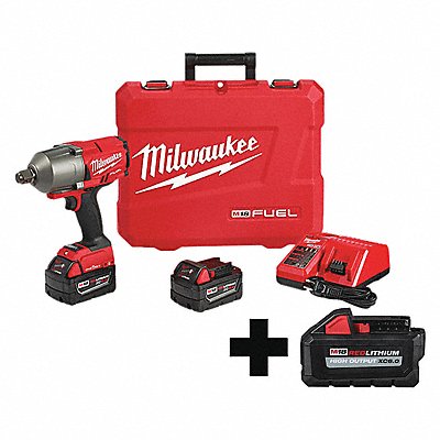 338AJ4 MILWAUKEE 28642200000000 Impact Wrench Cordless Compact 18VDC