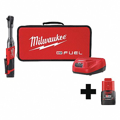 MILWAUKEE 25602100000000 Ratchet Cordless Straight 3/8 Drive