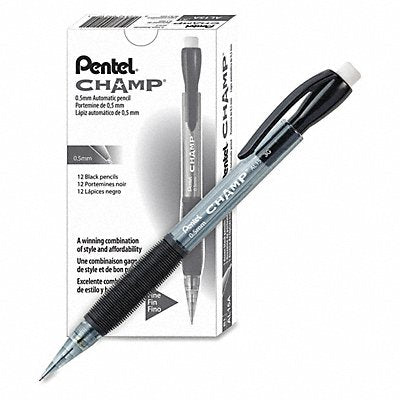 PENTEL AL15A Pencil Champ 0.5Mm Gy PK12