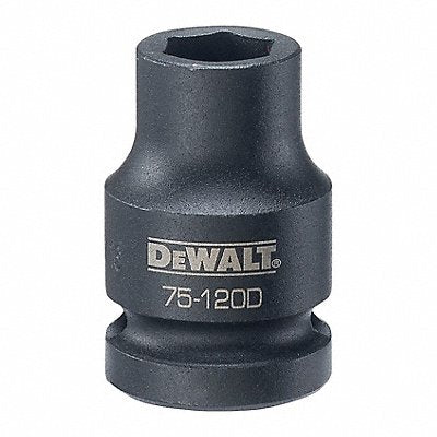 DEWALT DWMT75120OSP Drive Impact Socket 6PT 1/2 7/16in SAE