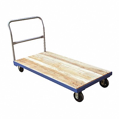 VESTIL VHPTS3672 Platform Truck - Hardwood