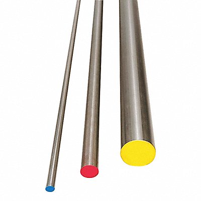 GRAINGER W1D516 Tool Steel Rod 36 in L 0.066 in Dia.