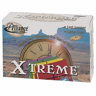 ALLIANCE ALL00700 Rubber Band 7 in Red PK12