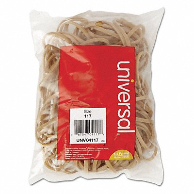 UNIVERSAL UNV04117 Rubber Band 7 in Size 117 Beige PK50