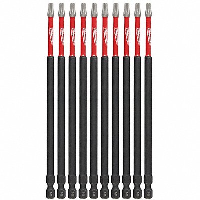 MILWAUKEE 48324246 Insert Bit 1/4 Torx T25 6 PK10