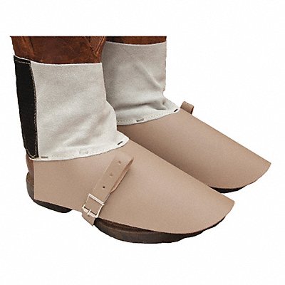 GUARD LINE 626LFWRR Split Leather Shoe Spat Color Pearl PR