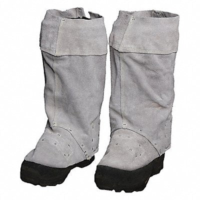 GUARD LINE 627LFWRRXL Welders Leather Leggings XL Saf-T-Wrap
