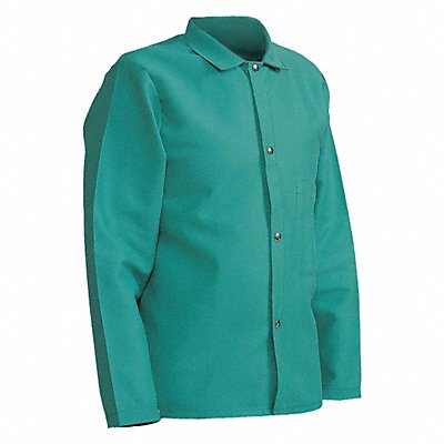 GUARD LINE FS530L Welders Jacket 30In Proban Grn L