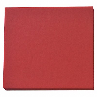 GRAINGER 1001361R Polyethylene Sheet L 4 ft Red