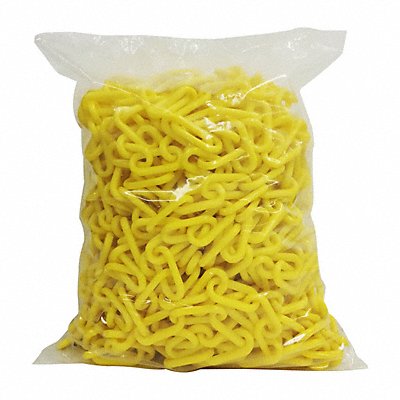 GRAINGER 33HG02 K6947 Plastic Chain 300 ft L Yellow
