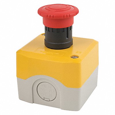 SCHNEIDER ELECTRIC XALK178EH7 Control Station Feed-Thru Push Button Red