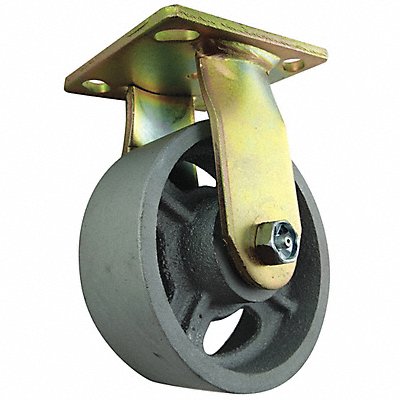GRAINGER 33J081 Standard Plate Castor Rigid 1000 lb.