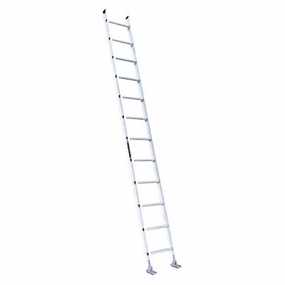LOUISVILLE AE2112 Straight Ladder 12 ft Aluminum Natural