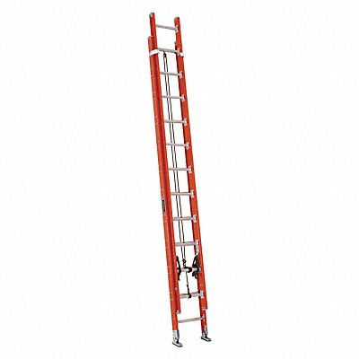 LOUISVILLE LADDER FE7224 Extension Ladder Fiberglass 12 ft IA
