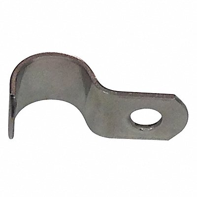 DIXIE LINE CLAMPS 1001 Tube Clamp One-Hole SS PK50
