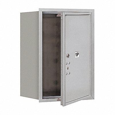 SALSBURY INDUSTRIES 3706S1PAFU Horizontal Mailbox USPS 1Dr Alum FL 23-1/2in