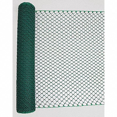 GRAINGER 33L958 Safety Fence 4 ft H 50 ft L Green