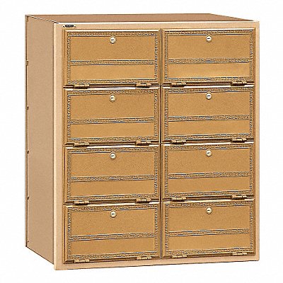 SALSBURY INDUSTRIES 2108RL Americana Mailbox 8 Doors Rear Loading