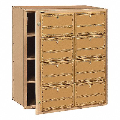 SALSBURY INDUSTRIES 2108FL Americana Mailbox 8 DoorsFront Loading