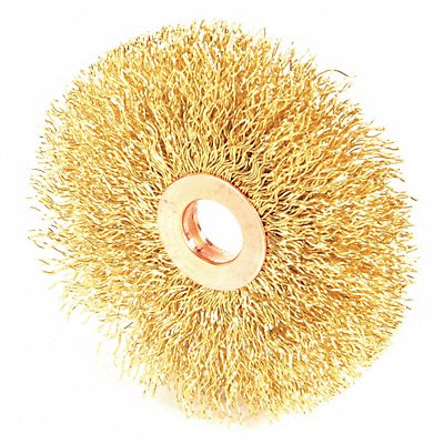 WEILER 93831 Crimped Wire Wheel Brush Arbor 3 In.