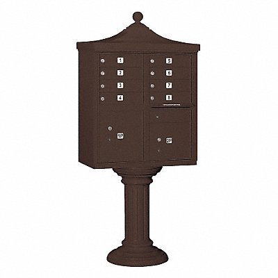 SALSBURY INDUSTRIES 3308RBRZU Regency CBU USPS Access 8 Doors Bronze