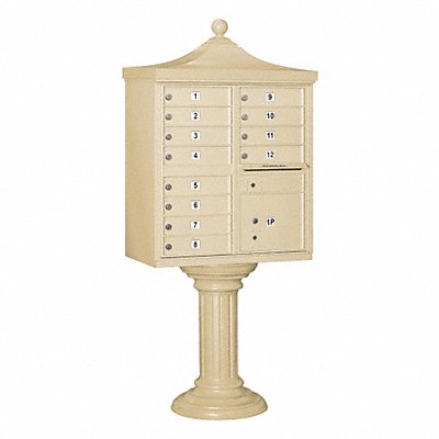 SALSBURY INDUSTRIES 3312RSANU Regency CBU USPS Access 12 Doors Sand