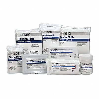 ITW TEXWIPE TX609 Technicloth Wipes 9 x 9 PK300