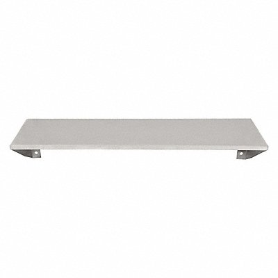 BRADLEY 755018000GR Utility Shelf SS 18 in Overall W Satin
