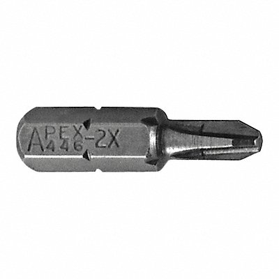 APEX 4462I Bit 1/4 Hex Drv Insert 2P