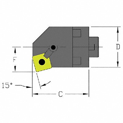ULTRA-DEX USA MH40MSKNR6CFT Indexable Cutting Head SNMG 3.0300