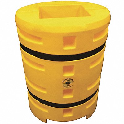 SENTRY CS384220S Column Protector Yllw 20inLx20inW LLDPE