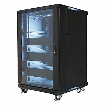 VIDEO MOUNT PRODUCTS EREN18 Equipment Rack Enclsre 18 Spaces 36.1inH