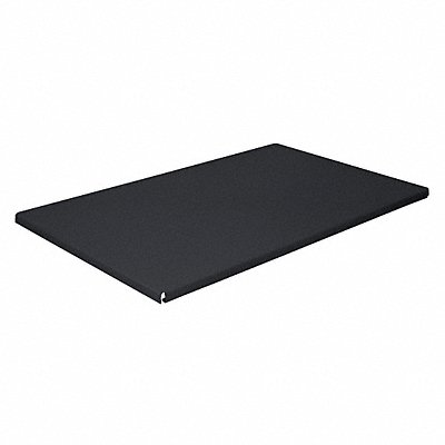 SANDUSKY TA1036240009 Shelf 36 in W x 24 in D Black