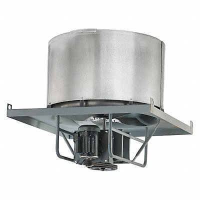 AMERICRAFT FAN BRV84223TEFC Steel 42 Dia 57 L 52 H Roof Fan w.Motor