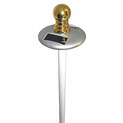 ANNIN FLAGMAKERS 2472 Solar Light 20 to 25 ft Alum Flag Poles