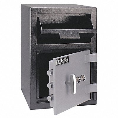 MESA SAFE COMPANY MFL2014K Depository Safe 1 cu ft Black/Grey