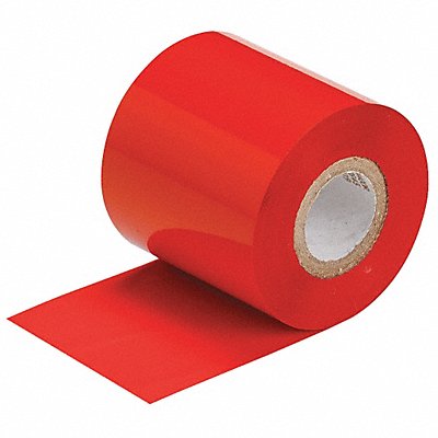 BRADY R4400RD Ribbon Red 984 ft.Lx2-23/64inW Resin