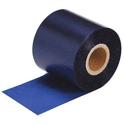 BRADY R4500BL Ribbon Blue 984ft.Lx2-23/64inW Wax/Resin