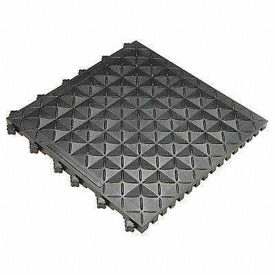 ERGO ADVANTAGE SAFE-FLEX A1B Antifatigue Mat Black 18 x 18 PK10