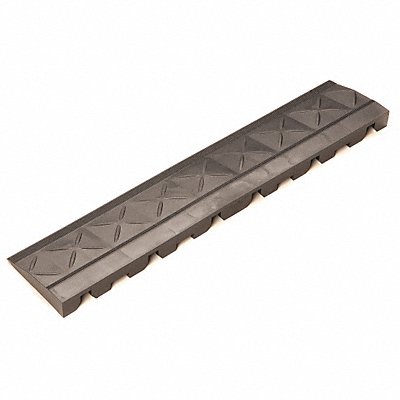 ERGO ADVANTAGE SAFE-FLEX A3B Mat Ramp Black 4 in x 18 in PK10