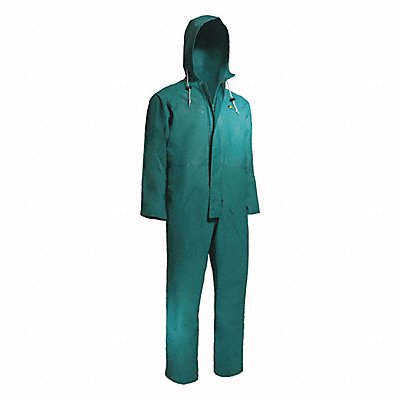 ONGUARD 7102000 Rain Coverall Unrated Green XL