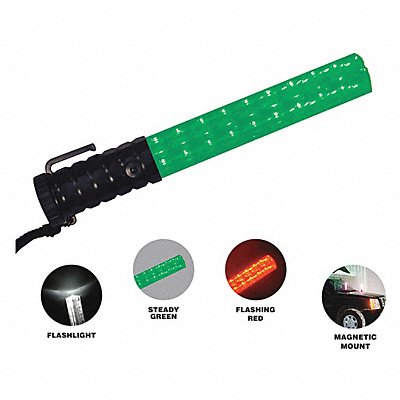 EMI 3030 LED Safety Light 11.5inH Green/Red/White