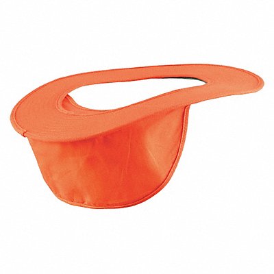 OCCUNOMIX 898078 Visor with Neck Shade Hard Hat Orange
