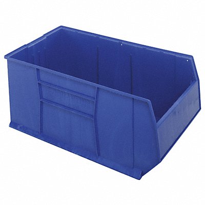 QUANTUM STORAGE SYSTEMS QRB246BL G7024 Bin Blue Polypropylene 17 1/2 in
