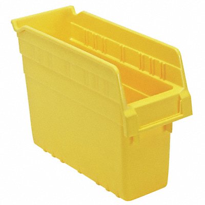 QUANTUM STORAGE SYSTEMS QSB801YL G7026 Shelf Bin Yellow Polypropylene 8 in