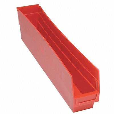 QUANTUM STORAGE SYSTEMS QSB805RD G7030 Shelf Bin Red Polypropylene 8 in