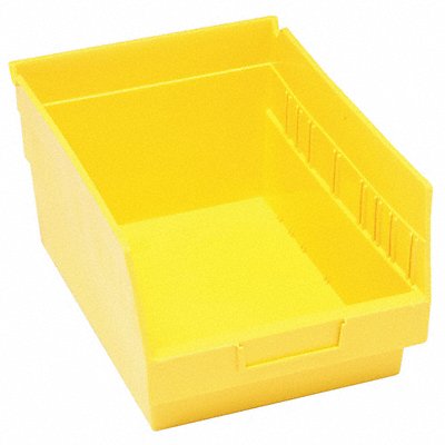 QUANTUM STORAGE SYSTEMS QSB807YL G7032 Shelf Bin Yellow Polypropylene 8 in