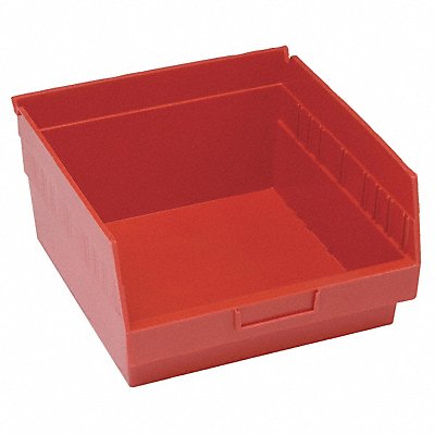 QUANTUM STORAGE SYSTEMS QSB809RD G7034 Shelf Bin Red Polypropylene 8 in